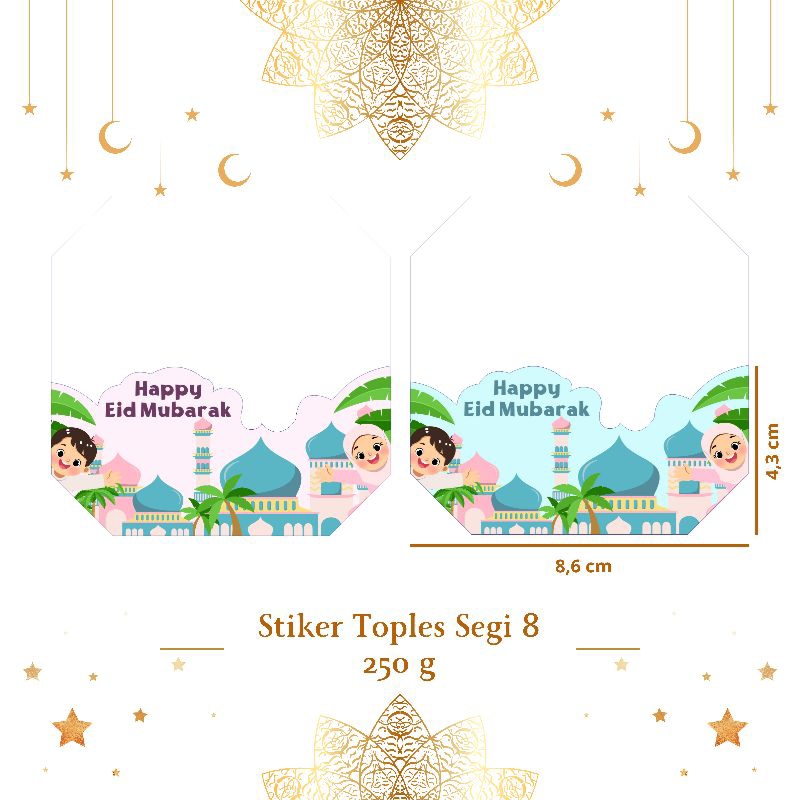 

Stiker Tutup Toples Tema Eid