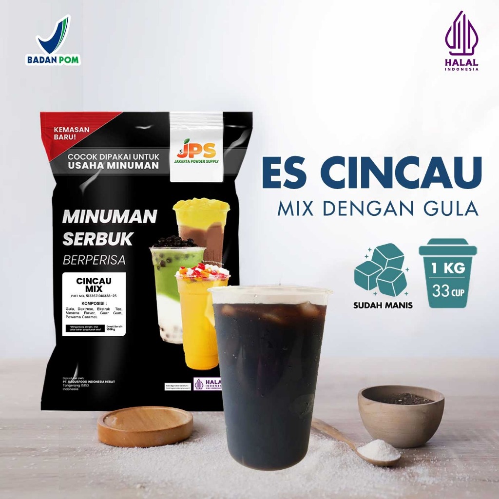 

Powder Drink JPS Bubuk Minuman Rasa Es Cincau Mix 1Kg
