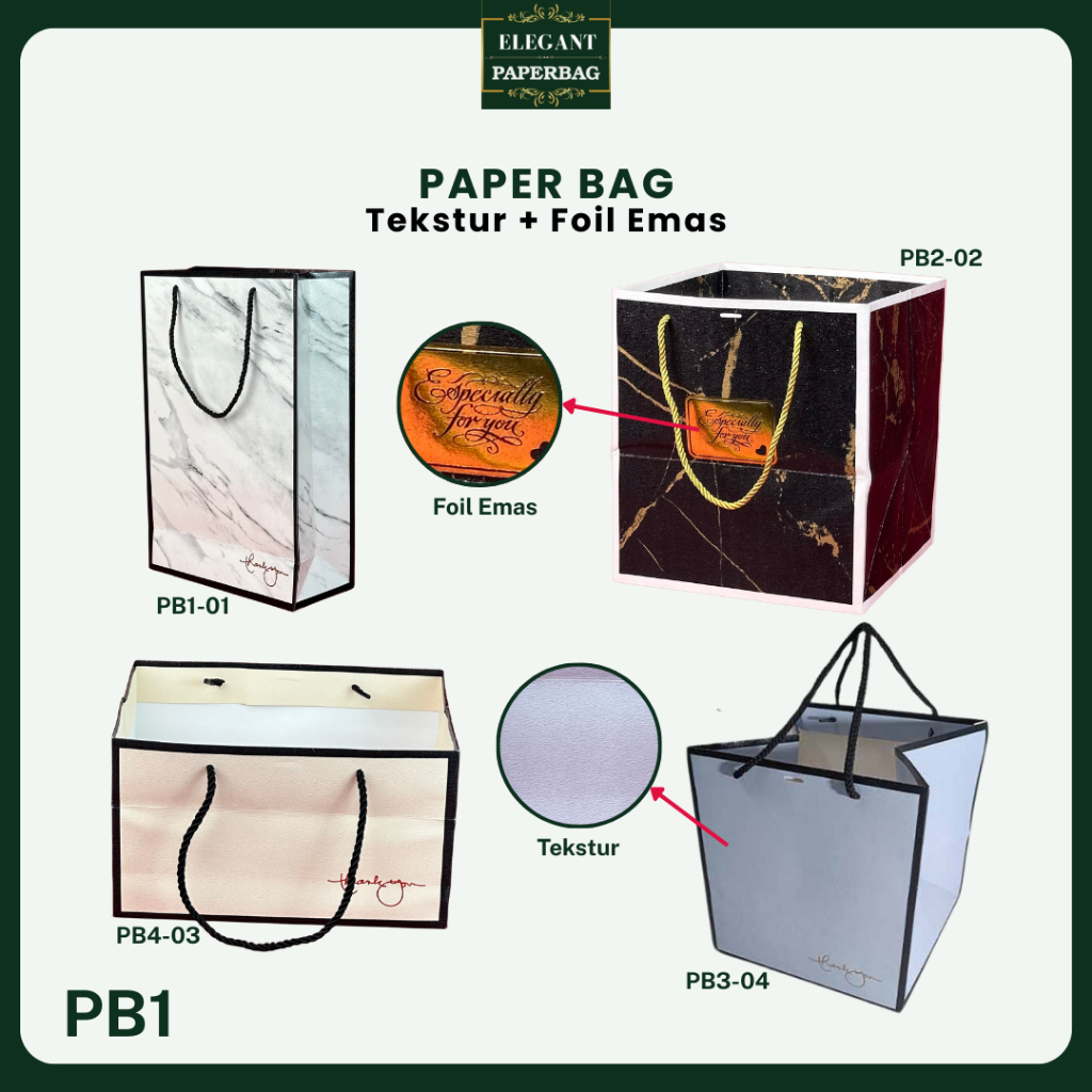 

Paper Bag Kado Aesthetic / Paper Bag Jumbo / Gift Bag / PB1