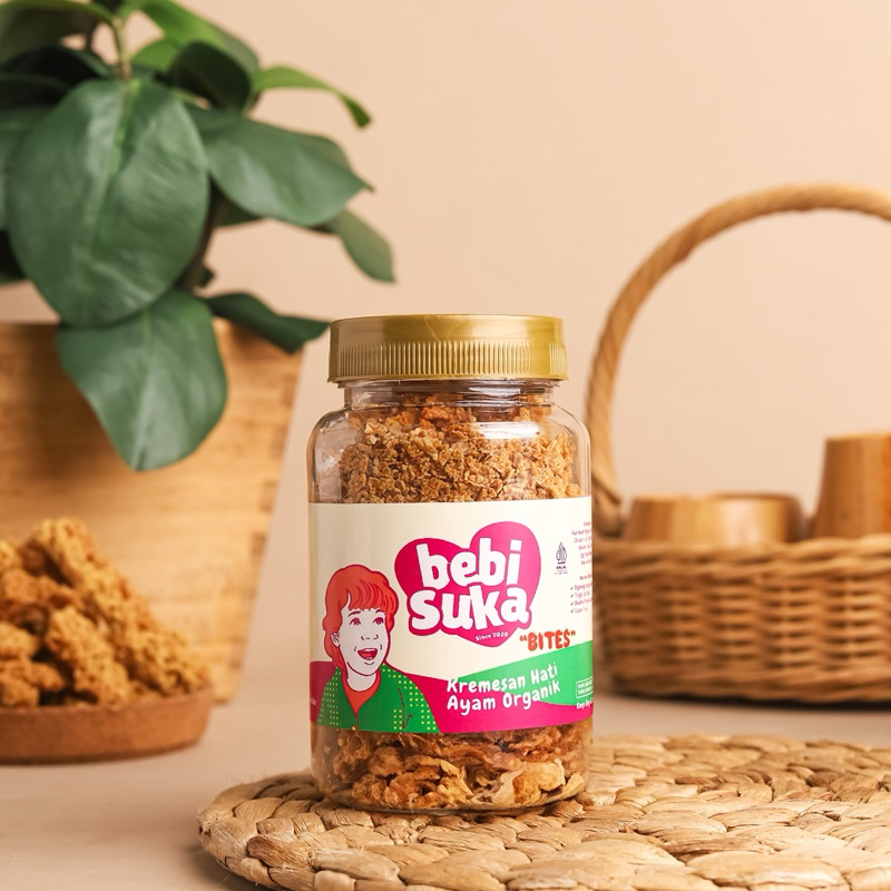 

Bebi suka - Kremesan Hati Ayam Original & Organik Bites