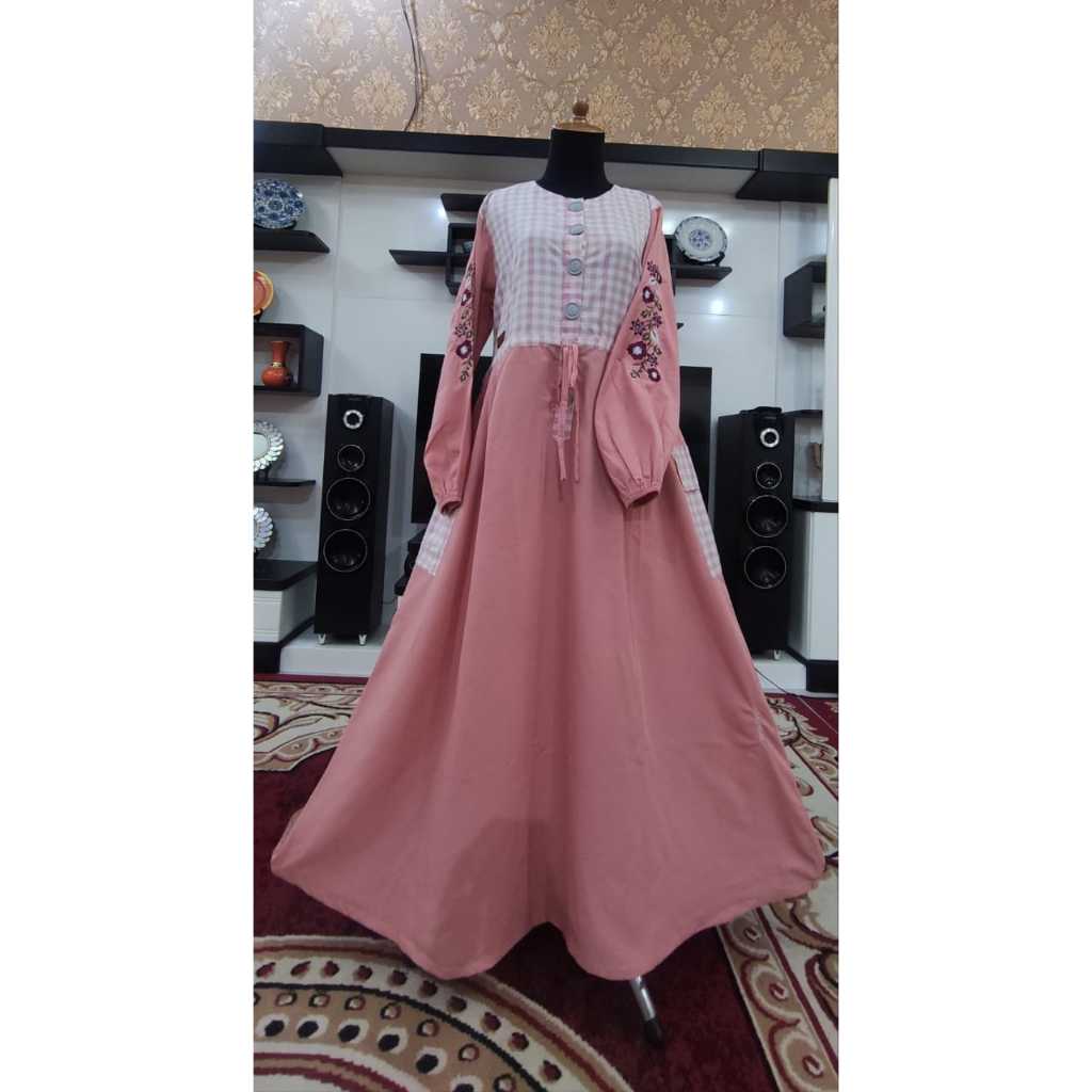 Gamis Shabrina Lebaran Remaja