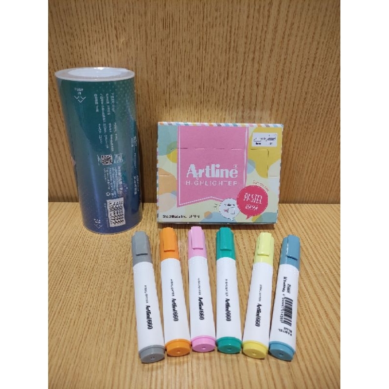 

Stabilo / highlighter artline 660 pastel