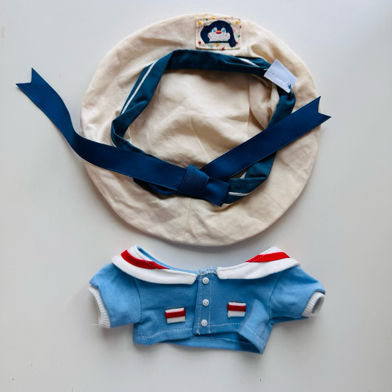 doll clothes 20cm sailor Outfit baju + topi boneka karakter kpop anime 20 cm