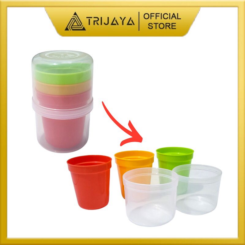 Picnica Gelas Piknik Travelling 5in1 Easy Simpe Travelling Cup