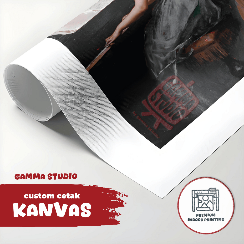 Cetak Canvas Lembaran / Cetak Foto Canvas / Cetak Kanvas Premium