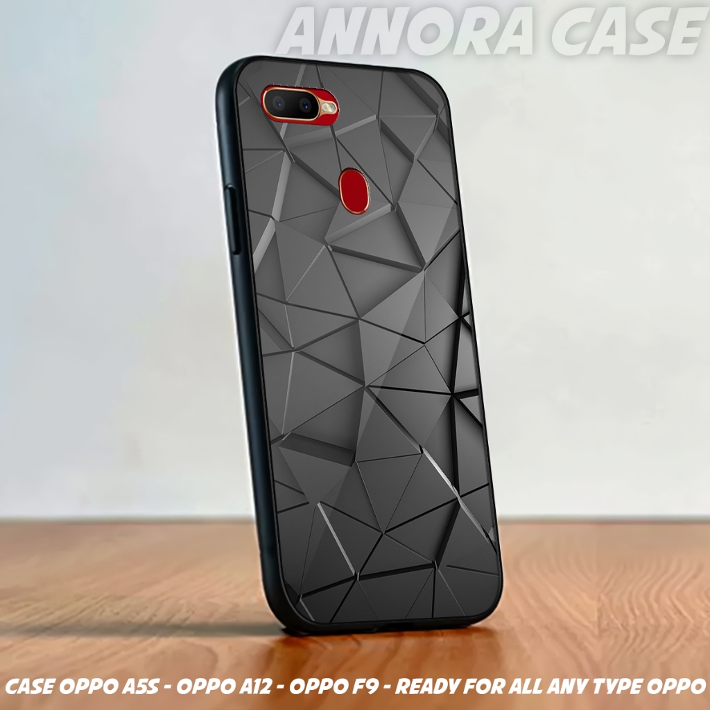 Softcase glossy Oppo A5s / A12 / Oppo F9 - Casing Hp kilau - Fashion Case Murah - Kesing Hp Karakter