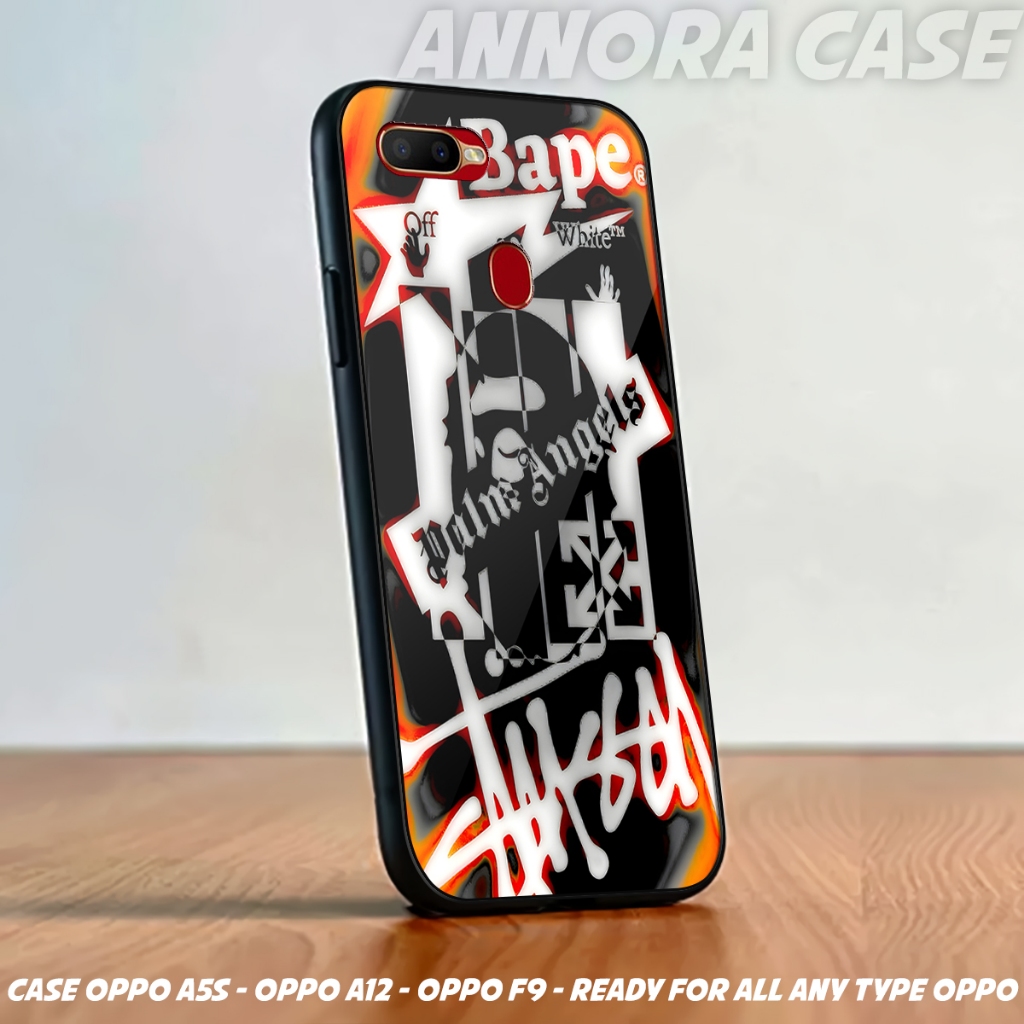 Softcase glossy Oppo A5s / A12 / Oppo F9 - Casing Hp kilau - Fashion Case Murah - Kesing Hp Karakter