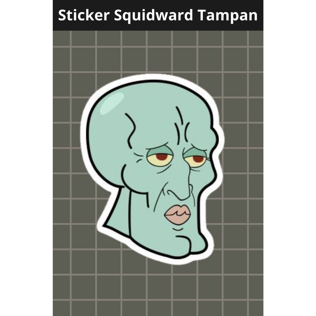 

Sticker Squidward Custom Non Cutting 10x15cm - Sticker Aesthetic Keren untuk HP, Laptop, Helm, Motor & Barang Kesayangan - Sticker Berkualitas dan Mudah Dipasang
