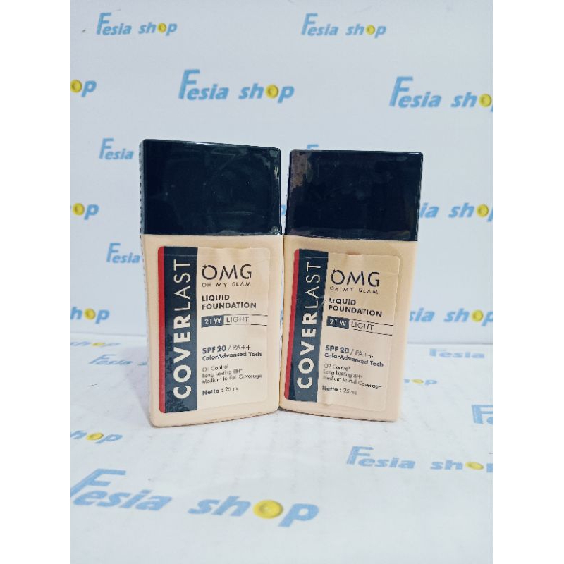 OMG LIQUID FOUNDATION SHADE LIGHT (21W LIGHT)