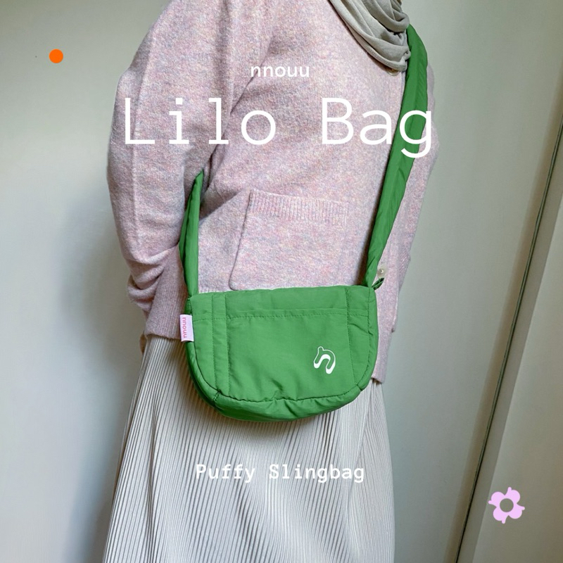 Nnouu LILO Bag | Puff Sling Bag | Tas Busa Selempang Bahu Wanita