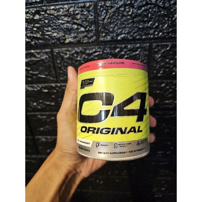 Suplemen Fitness CELLUCOR C4 Original New Formula 30 serving Malang Pre Workout