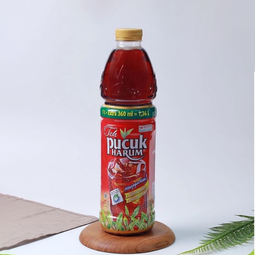 

Teh Pucuk Harum - Teh Melati 1,36L (1L+360ML) – Segar & Manis, Hemat untuk Keluarga