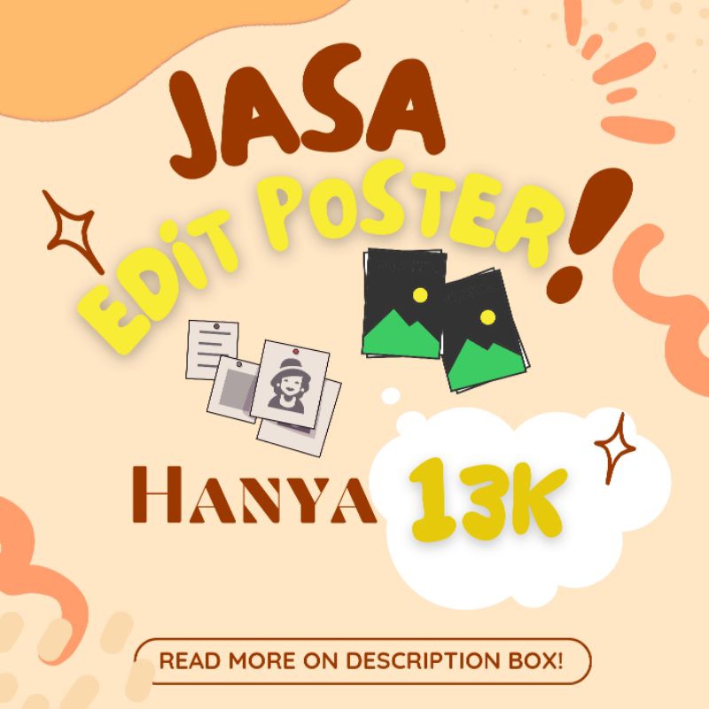 Jasa Buat Poster di Canva Murah