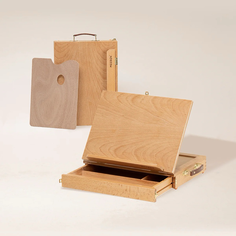 

Meeden Table Easel with Drawer & Palette Germany Beech Wood Anti Rayap