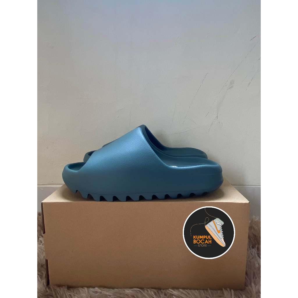 Sandal Adidas Yeezy Slide Slate Marine Original