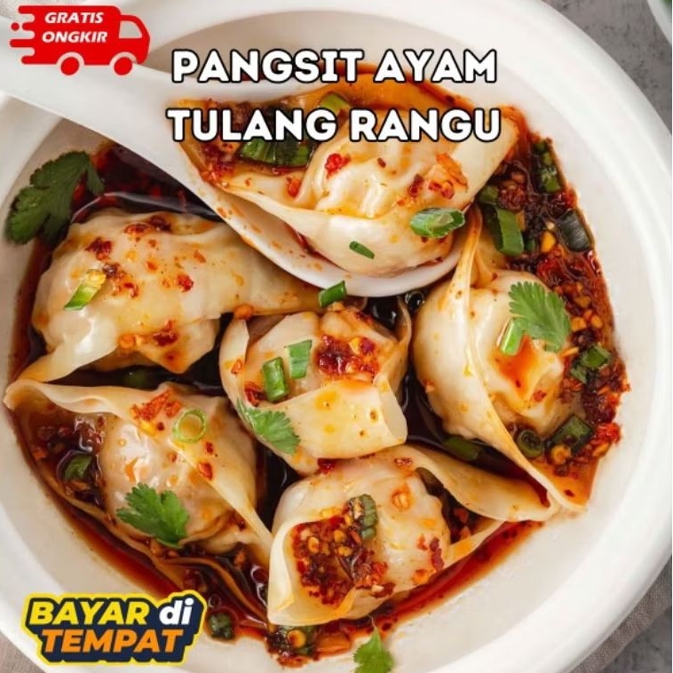 

PANGSIT AYAM TULANG RANGU ISI 5 PCS | FIMEE FROZEN