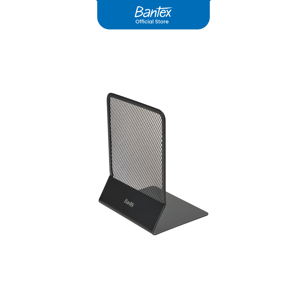 

Bantex Pembatas Buku / Book End 6.5 Inch Material Mesh Baja Jaring Satu Pasang Isi 2 Pcs BJ7811