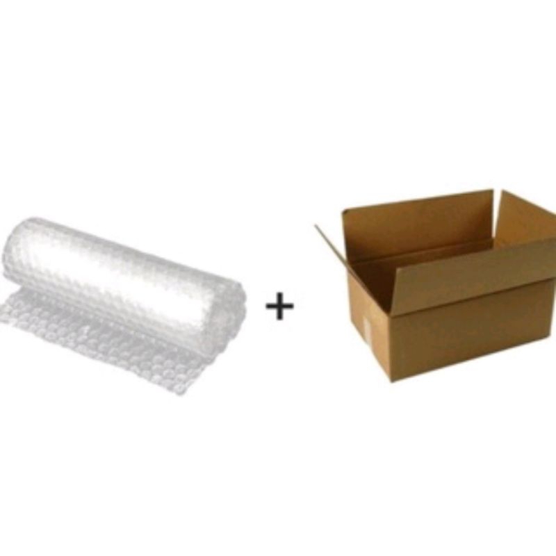 

Bubble wrap / kardus