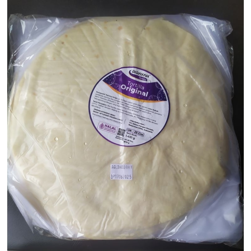 

Tortilla Sahara Bidayah 25 cm isi 20 pcs