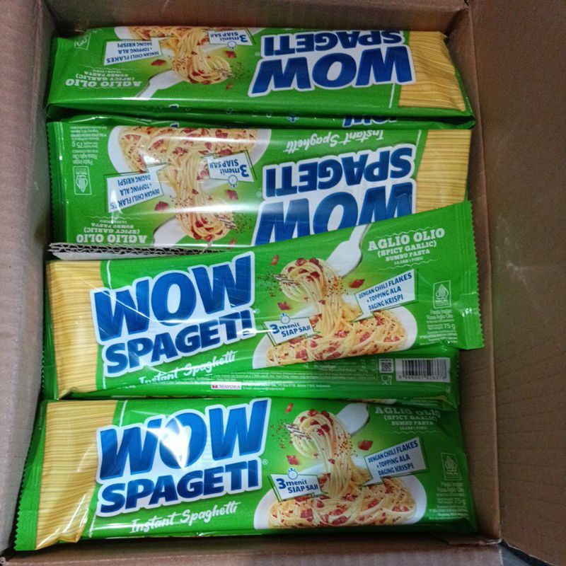 

Wow Spageti aglio Olio mayora mie