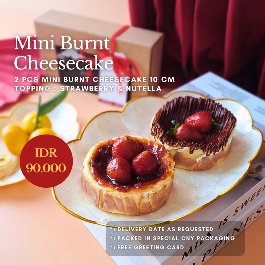 

CNY Hampers Imlek / Parsel Sincia / Lunar Parcel - Mini Cheesecake