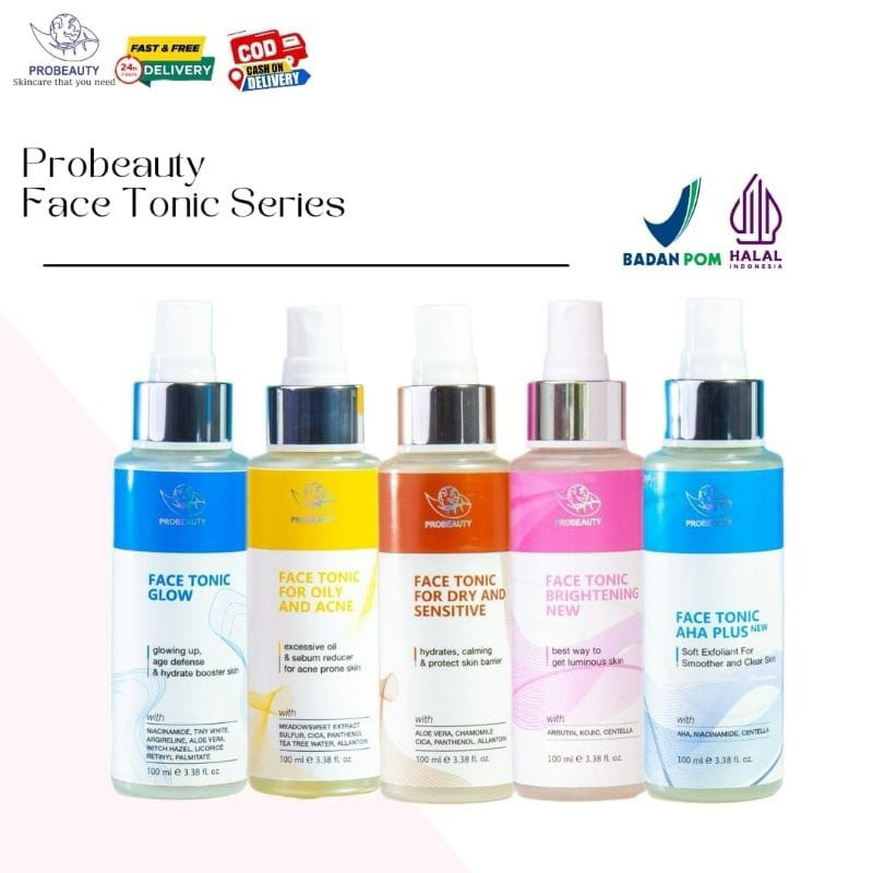 FACE TONIC PROBEAUTY|PROBEAUTY SKINCARE|PROBEAUTY KOSMETIK
