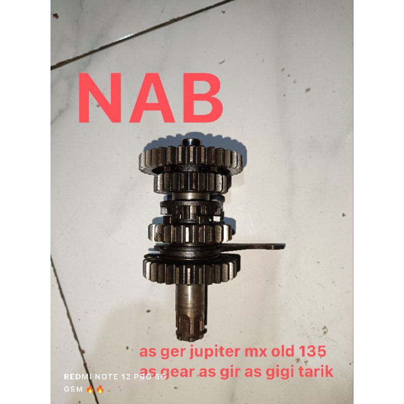 as ger mx old as gear as gir as gigi tarik jupiter mx old 135 ori lepasan set