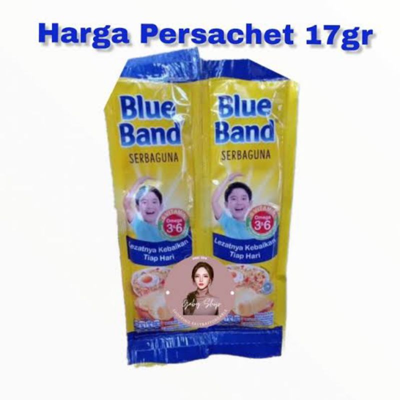 

MENTEGA BLUE BAND MARGARINE SERBAGUNA 17 GR
