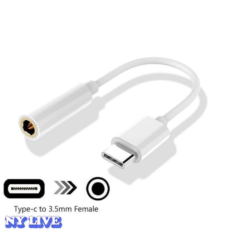 Kabel Type C To Aux Audio Jack 3.5mm (Headset)