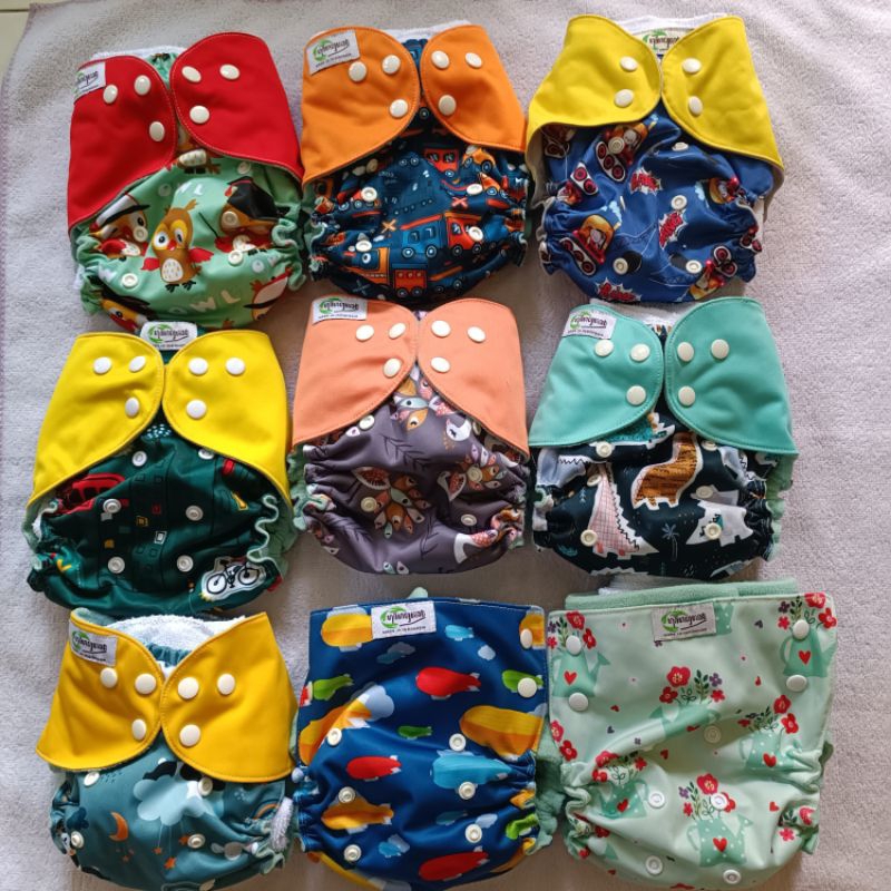 New Bukan Preloved Clodi Ningrat Front Snap Pull Up Pant