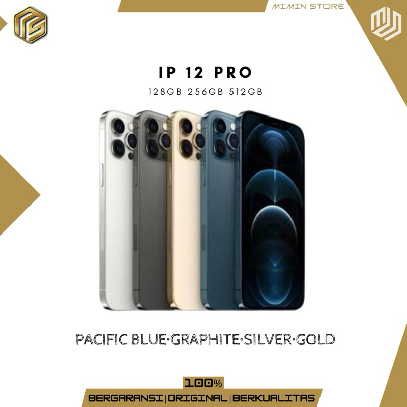 SECOND IPHONE 12 PRO 512GB/256GB/128GB MULUS FUNGSI NORMAL
