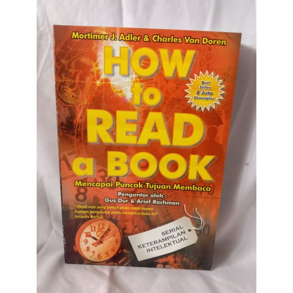 how to read a book mencapai - tujuan membaca by mortimer