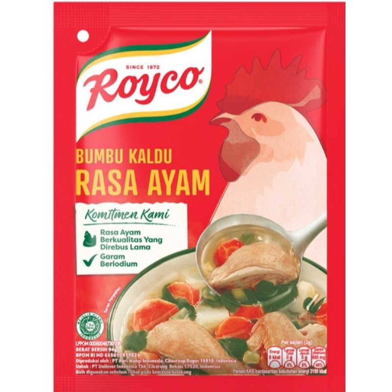 

RAYCO BUMBU KALDU AYAM & SAPI PENYEDAP RASA 94G