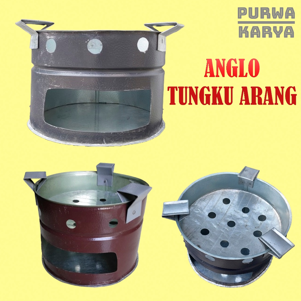 Anglo Tungku Arang / Kompor Arang Tradisional / Tungku Angkringan