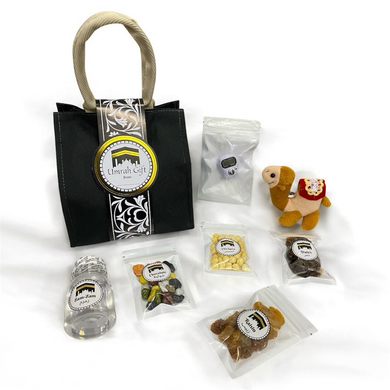 

Hampers Haji Grosir Premium Oleh Oleh Umroh 10 Tas Kecil Unik Souvenir Hajj Gift dari Arab Saudi