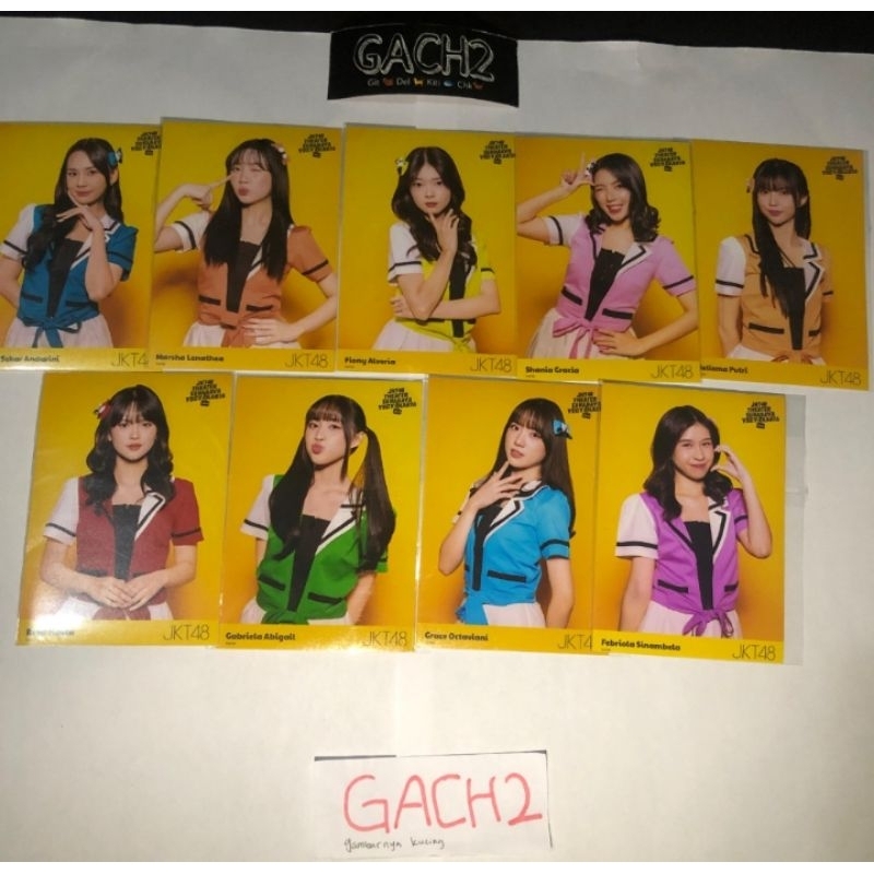 Photopack Official JKT48 Theater Sementara 2024 ramune rkj