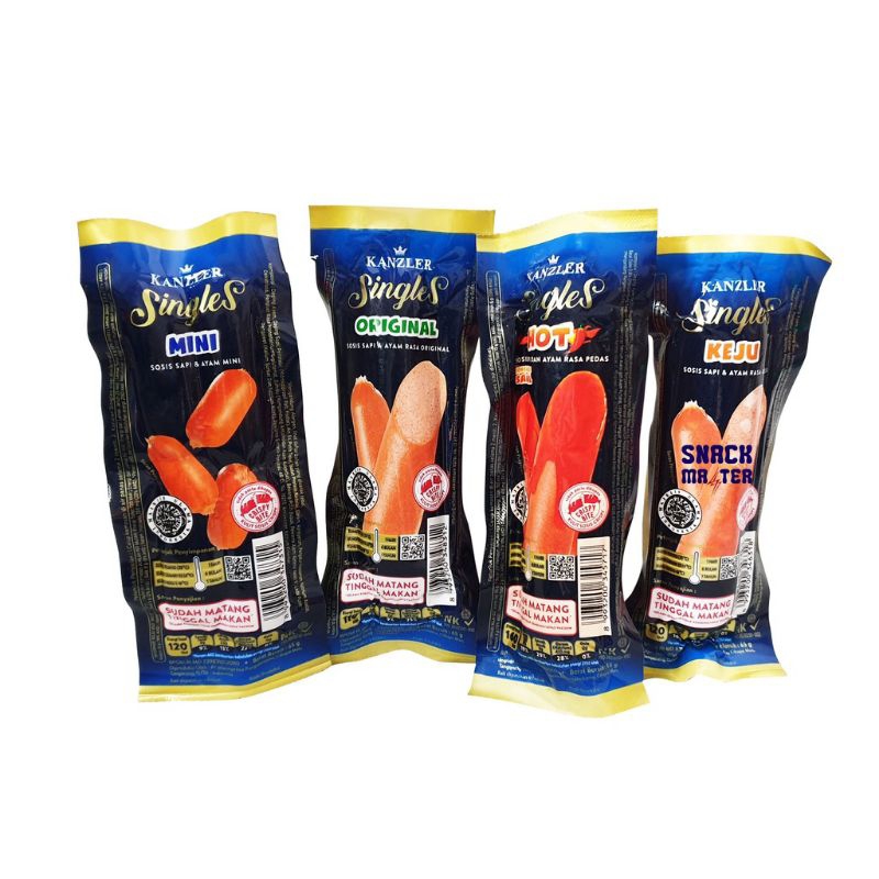 

SOSIS KANZLER SIAP MAKAN HOT | ORIGINAL | KEJU | MINI NETTO 1 PCS