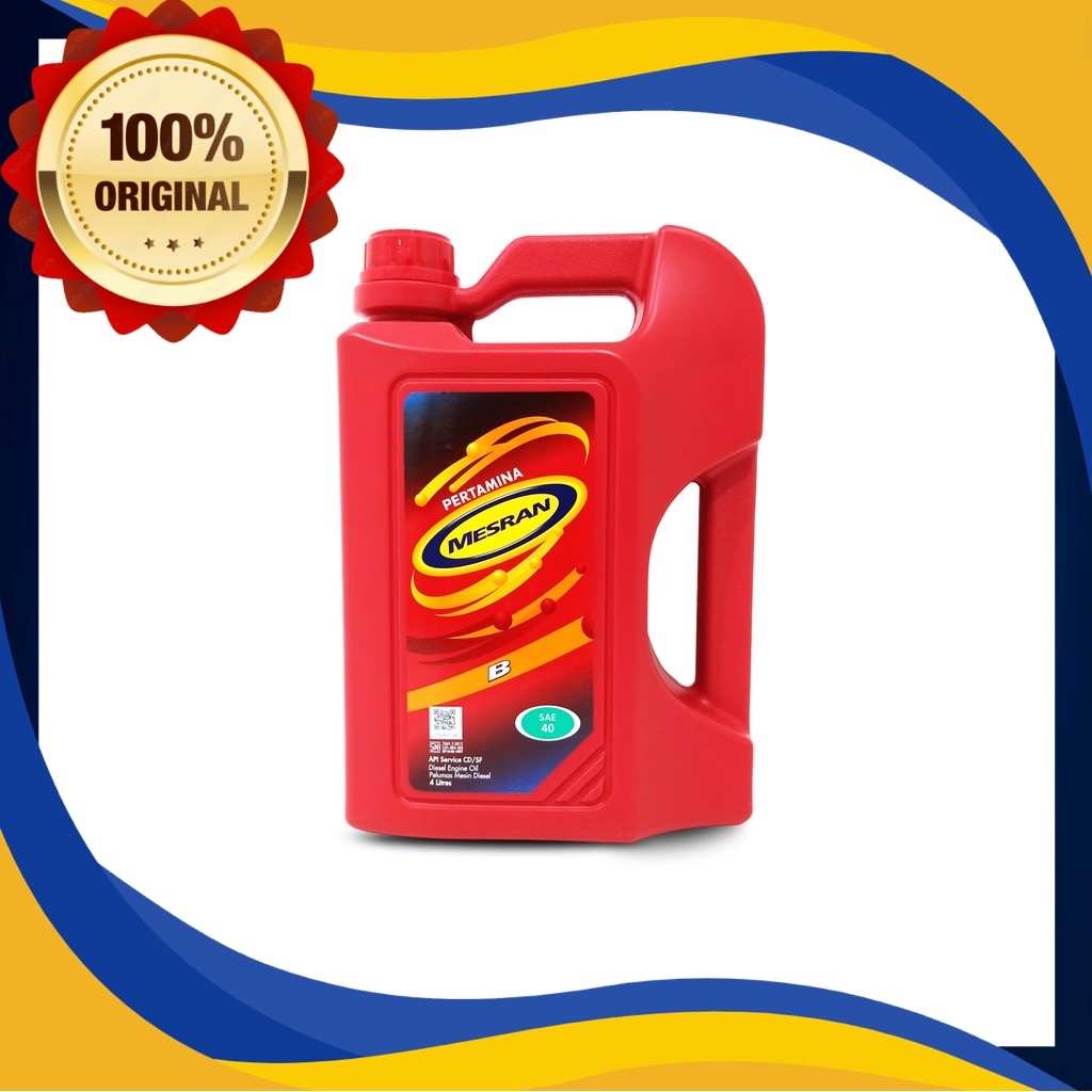 OLI MESIN MESRAN B 4L PERTAMINA DIESEL 4LITER