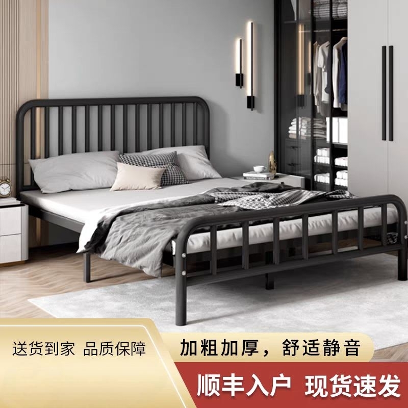 Ranjang Besi 90x190cm | 100x200cm | 3 kaki | Ranjang Besi Medan