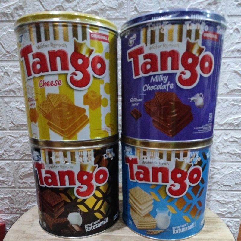 

Tango Wafer Murah Baru kemasan Kaleng, tersedia 5 varian rasa