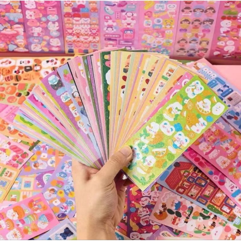 

Sticker lucu anak per 1 lembar (random)