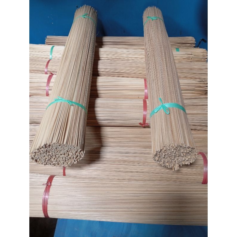 Ruji bambu 2.5mm panjang 60cm 1ikat 1000pcs untuk sangkar burung