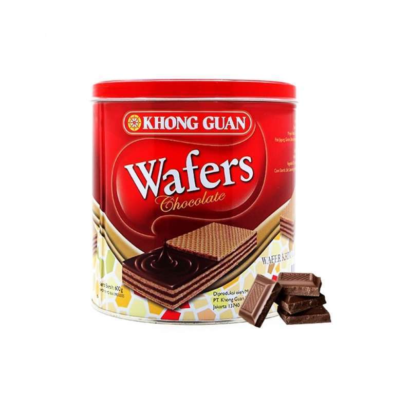 

Khong guan wafer coklat kaleng 600 gram