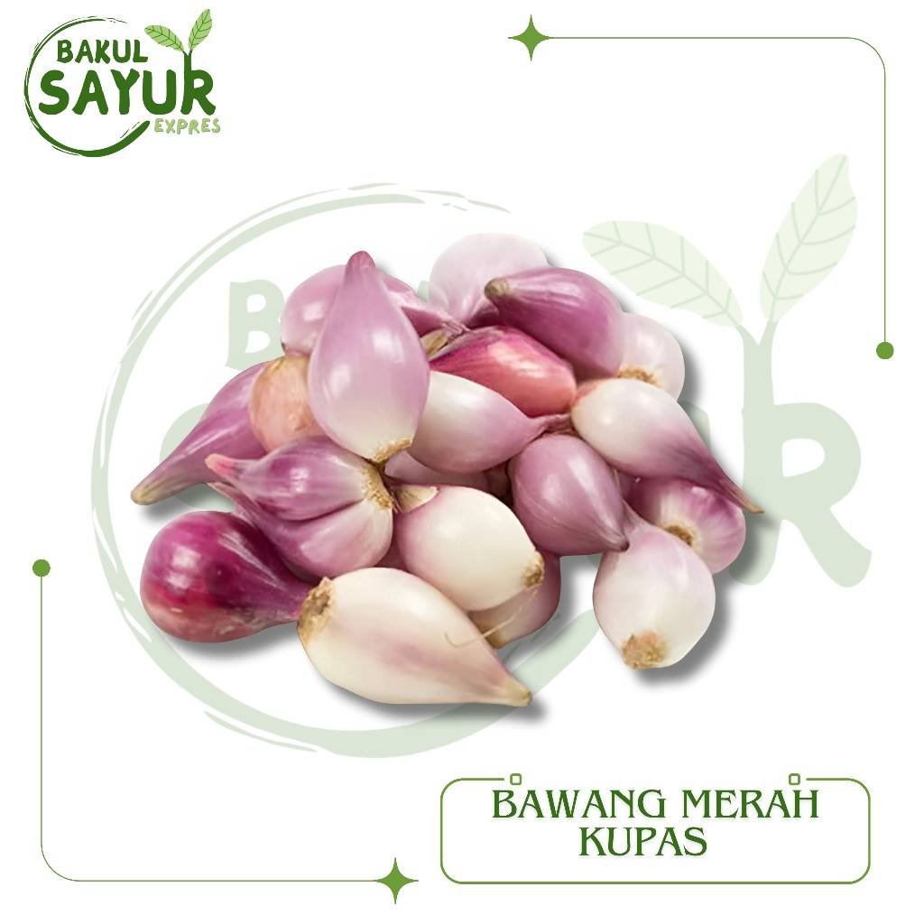 

Bawang Merah Kupas 100gr - 250gr
