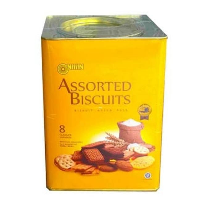 

Nissin assorted biscuit kaleng 1100 gram