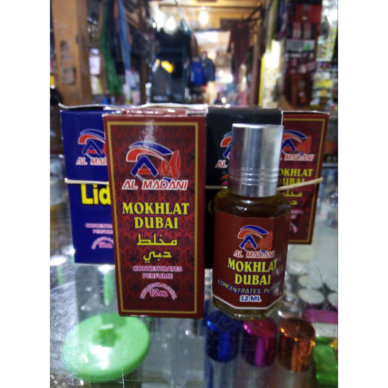 Minyak wangi Mukhalat dubai roll on 12ml almadani