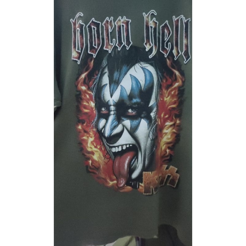 Kaos Second Band Kiss, tag decathlon size L