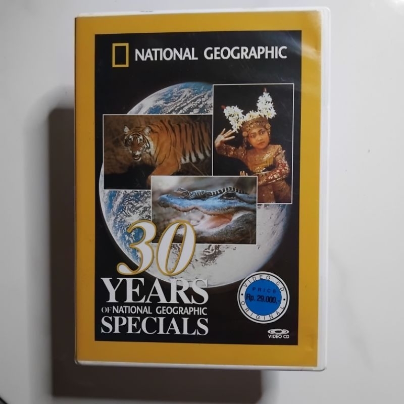VCD Kaset 30 Years of National Geographic Specials