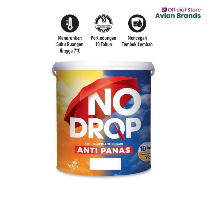 No Drop Anti Panas 1kg Pelapis Anti Bocor dan Anti Panas - Abu-abu