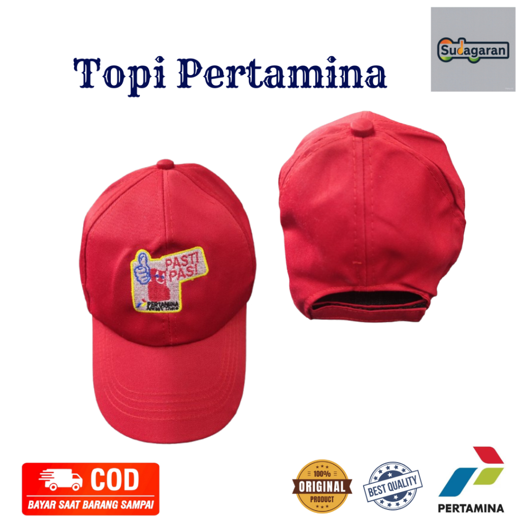 TOPI SPBU PERTAMINA | TOPI SPBU | TOPI PERTAMINA | TOPI MERAH SPBU | TOPI MERAH PERTAMINA | TOPI MER